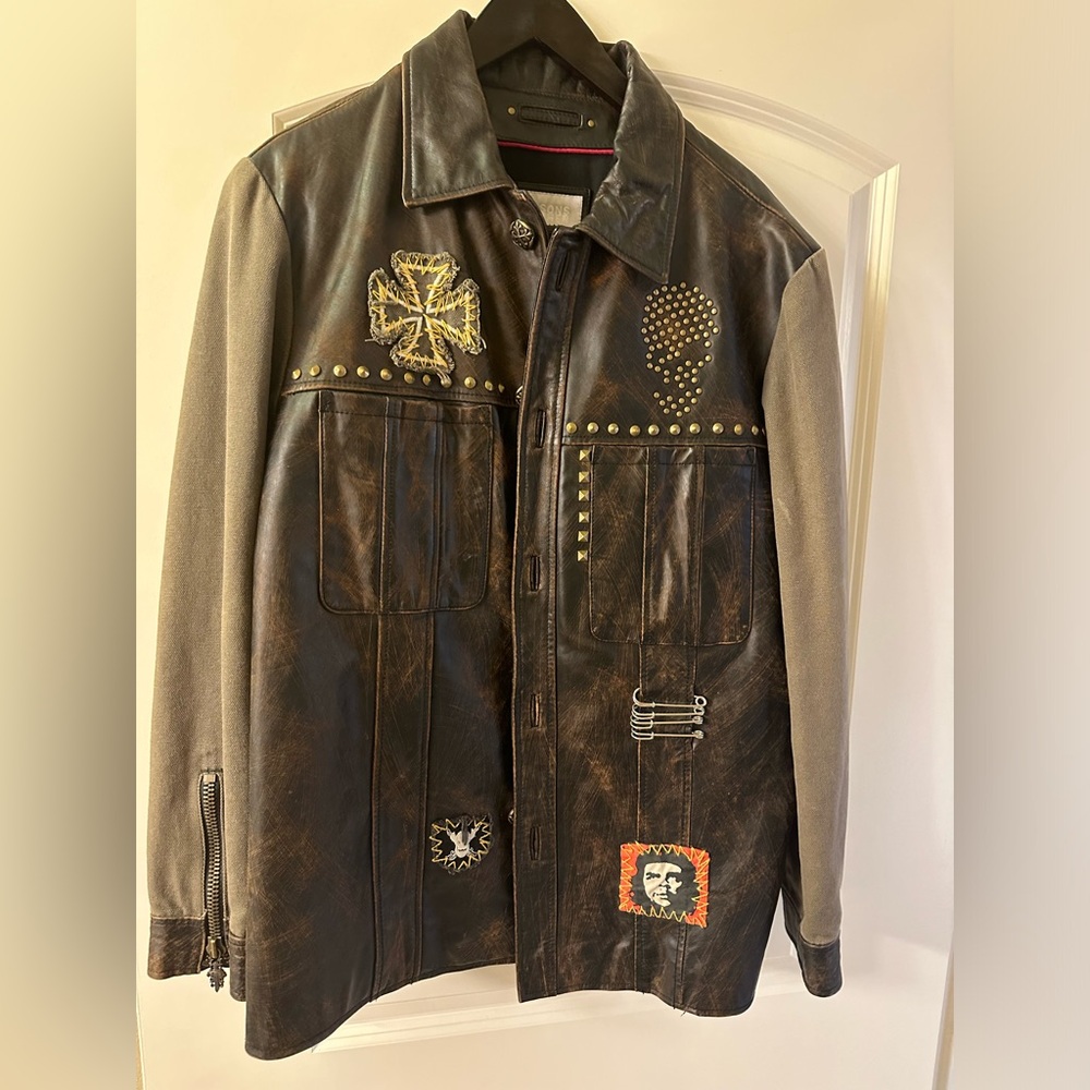 M. Julian leather jacket made for Wilson’s Leather